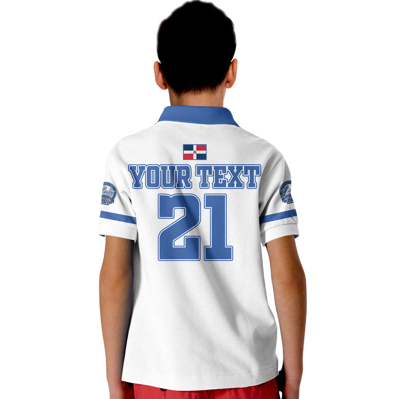 (Custom Personalised) Dominican Tigres del Licey Kid Polo Shirt Authentic No1 - Vibe Hoodie Shop