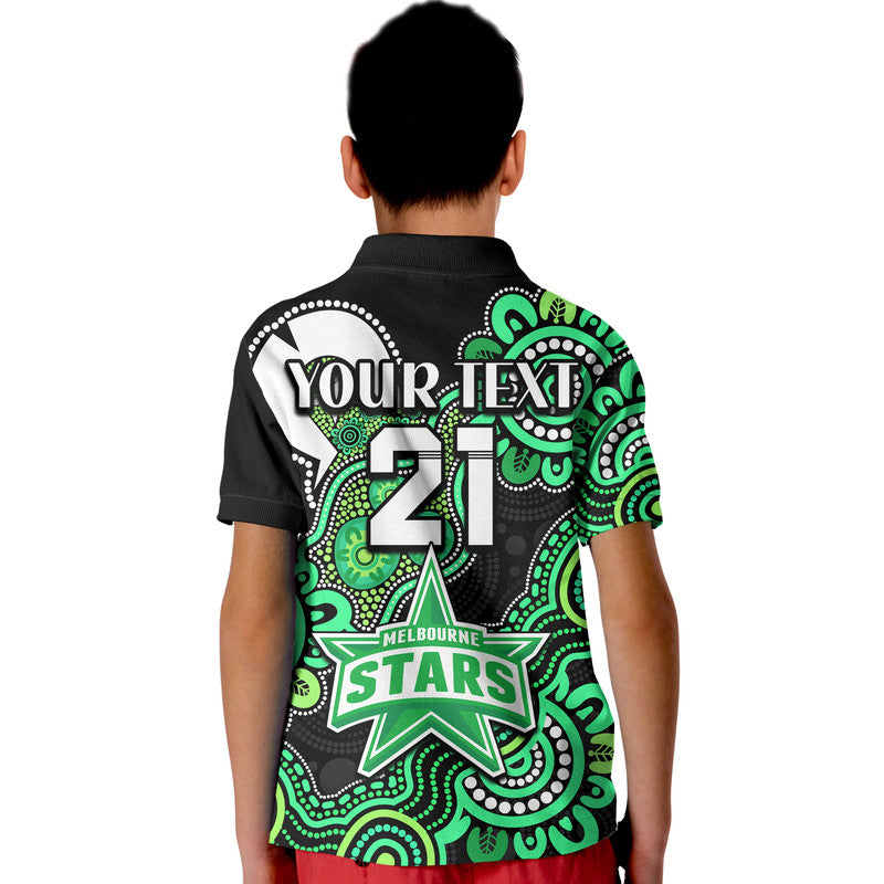 (Custom Personalised) Melbourne Stars Cricket Kid Polo Shirt NAIDOC Torres Strait For Our Elders - Vibe Hoodie Shop