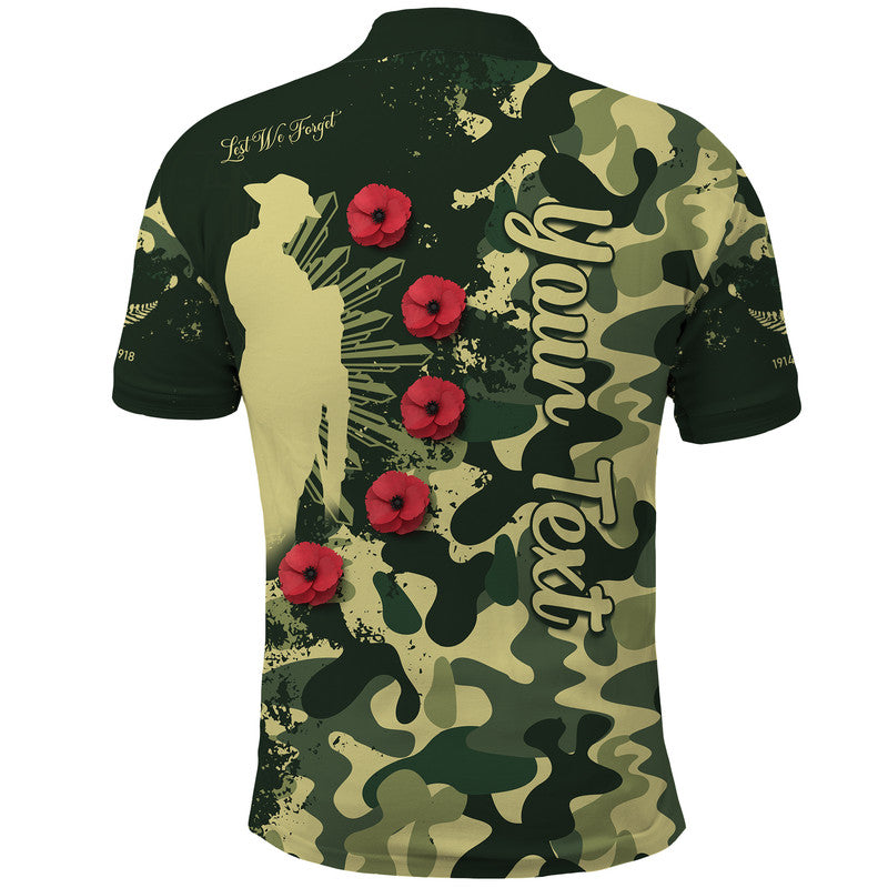 (Custom Personalised) Australia ANZAC Mix Camouflage Polo Shirt LT9 - Vibe Hoodie Shop