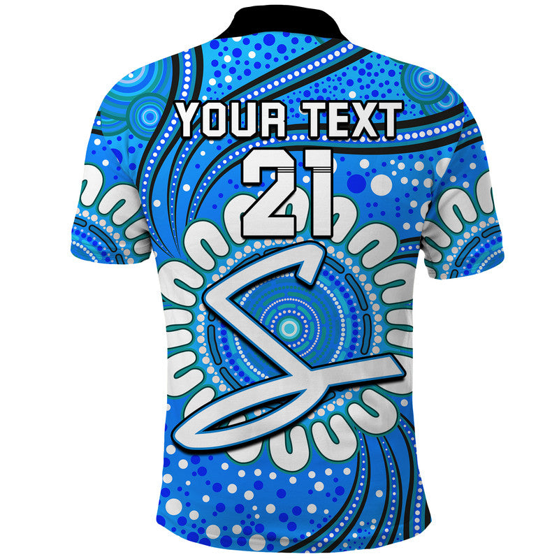 (Custom Personalised) Adelaide Strikers Cricket Polo Shirt Aboriginal LT9 - Vibe Hoodie Shop