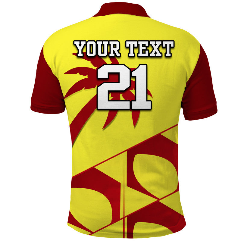 (Custom Personalised) West Indies Windies Cricket Men's T20 World Cup Polo Shirt LT9 - Vibe Hoodie Shop