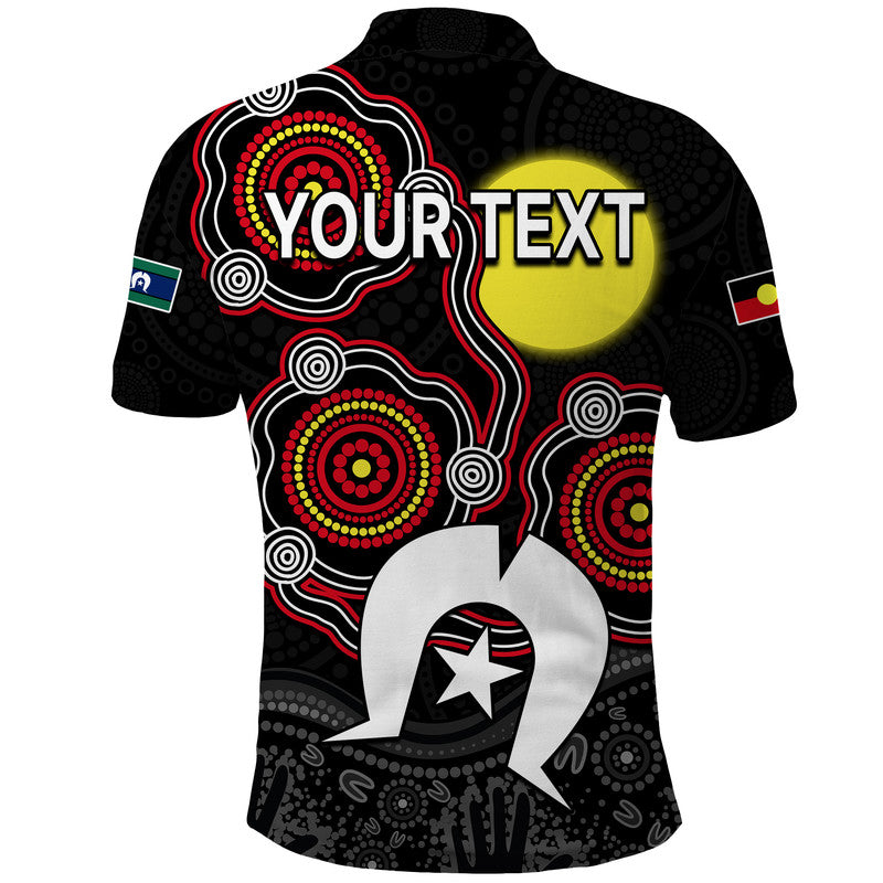 (Custom Personalised) NAIDOC Polo Shirt Aboriginal and Torres Strait Islander LT9 - Vibe Hoodie Shop