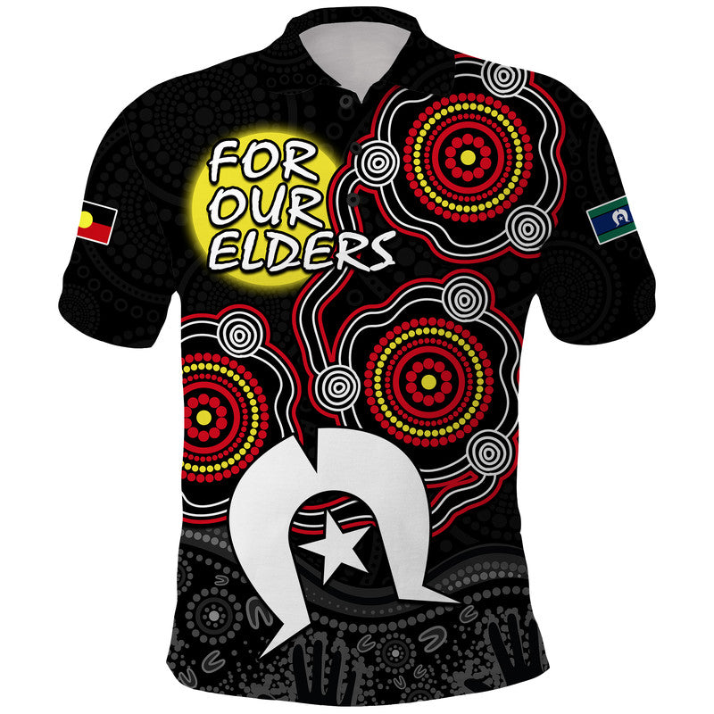 (Custom Personalised) NAIDOC Polo Shirt Aboriginal and Torres Strait Islander LT9 - Vibe Hoodie Shop