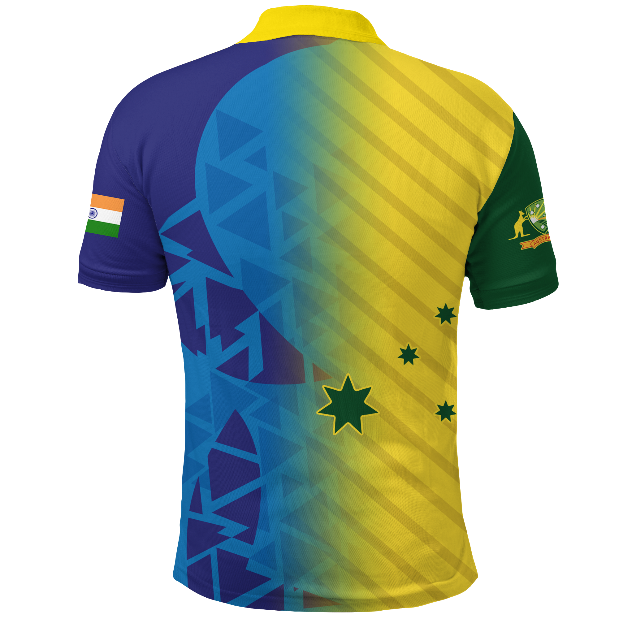 Indian Cricket Combine Australia Cricket Polo Shirt - - Vibe Hoodie Shop