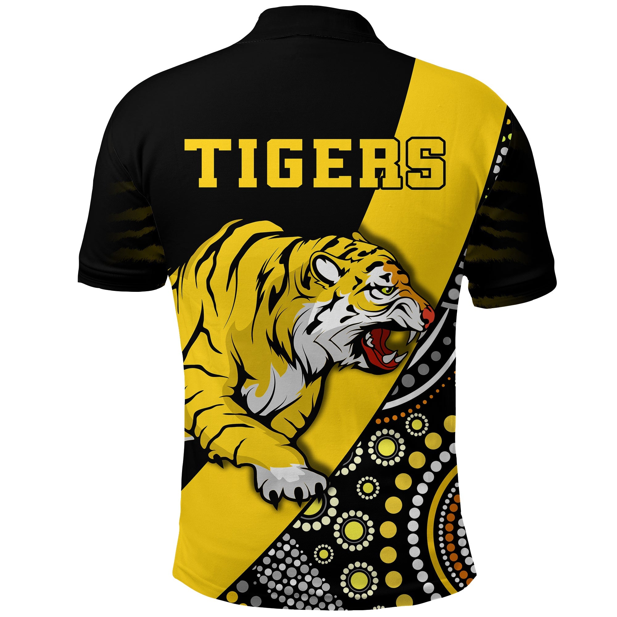 Richmond Indigenous Polo Shirt Tigers Football - Vibe Hoodie Shop