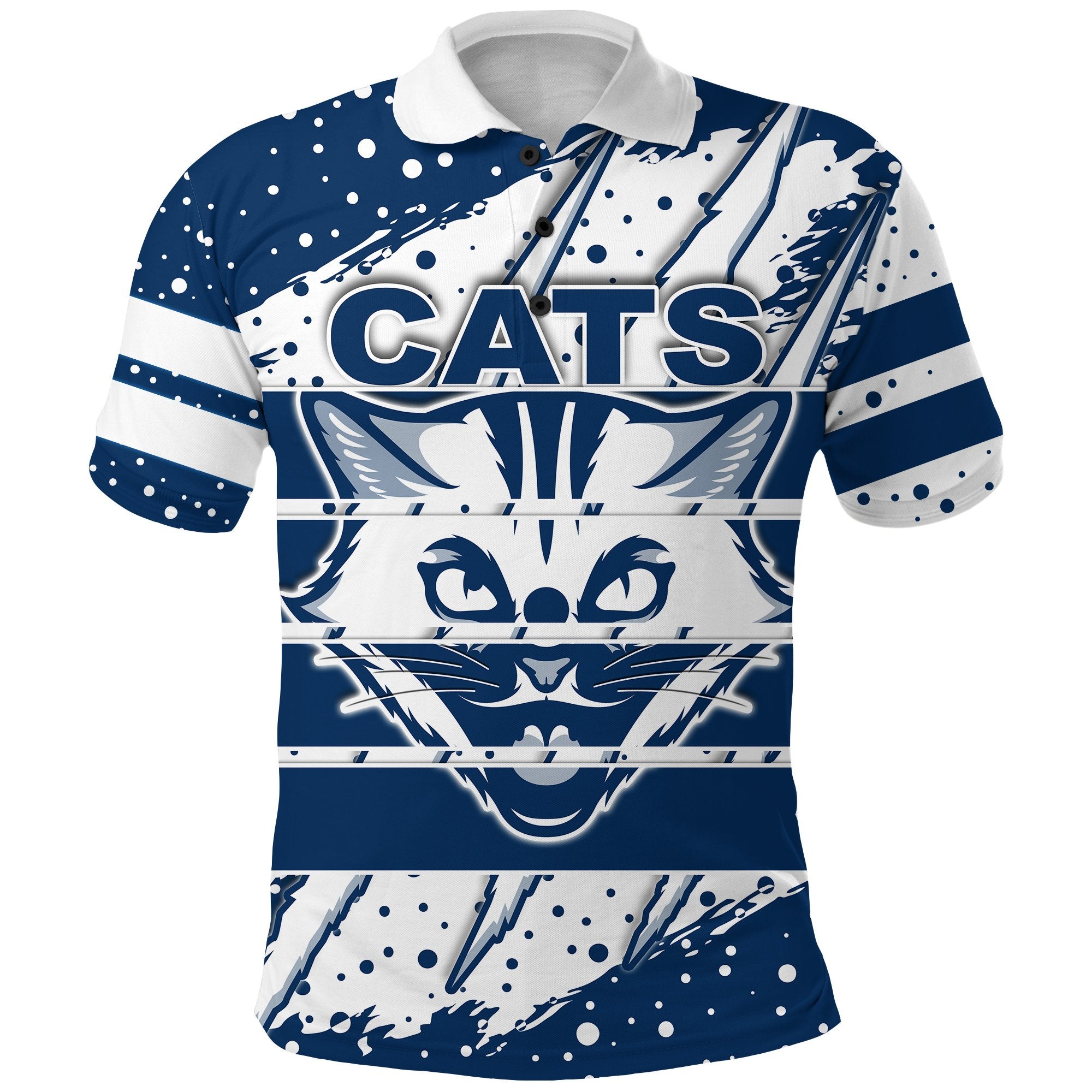 Special Cats Polo Shirt Geelong - Vibe Hoodie Shop