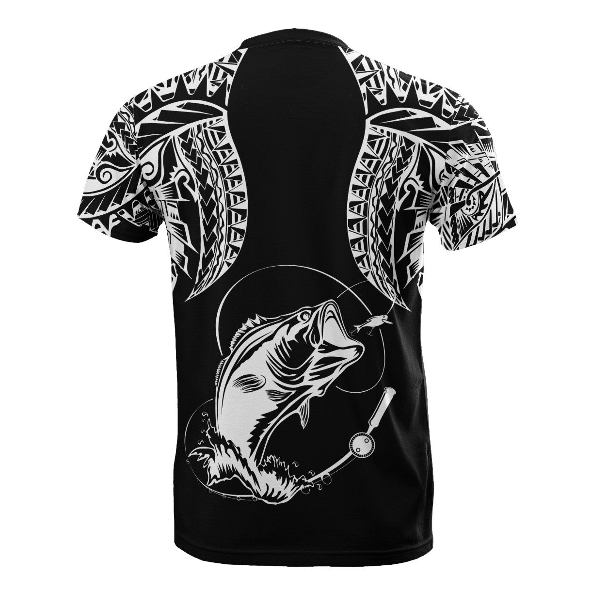 Vibe Hoodie Polynesia T shirt - Reel Cool Dad Fishing - BN39 - Vibe Hoodie Shop