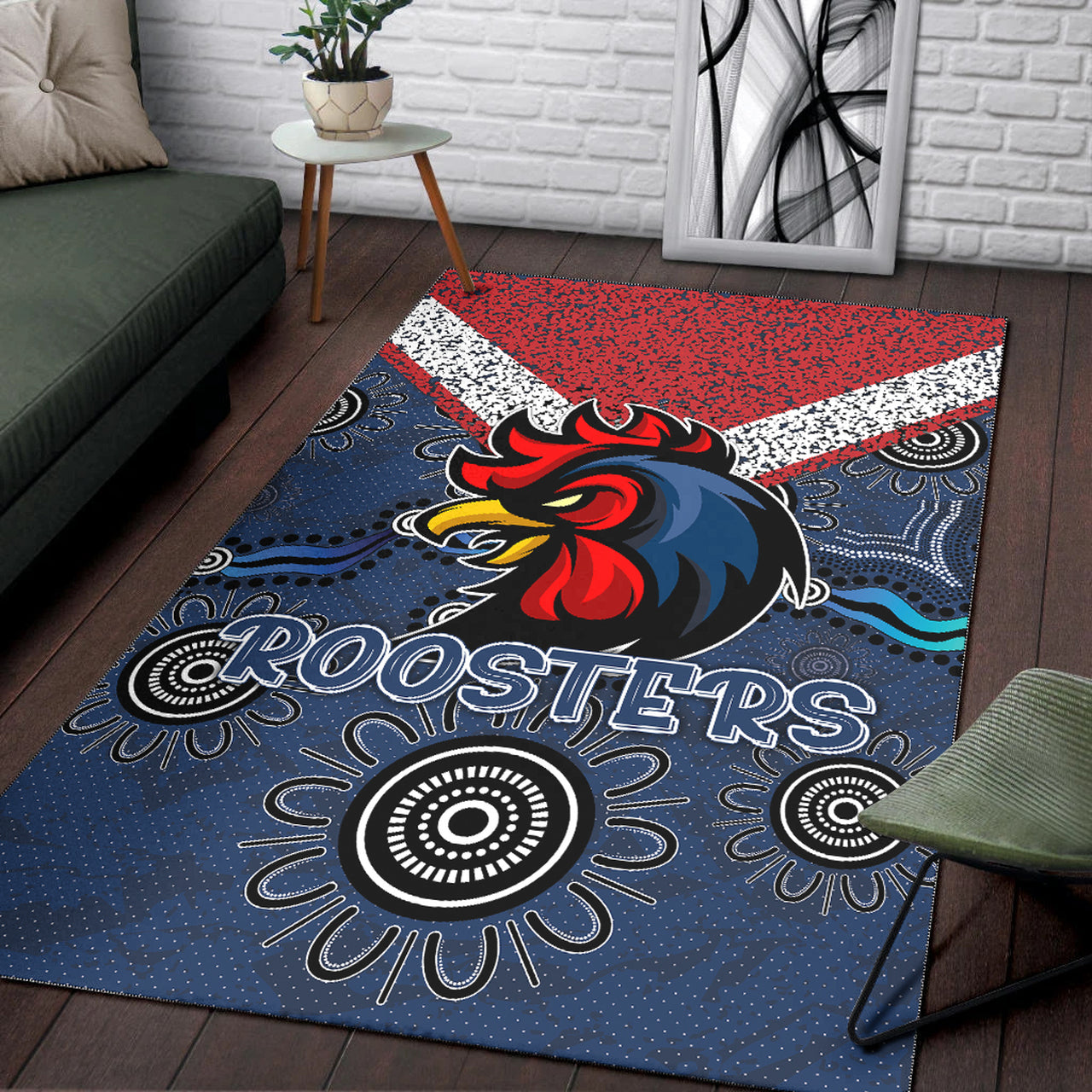 Roosters Rugby Rug - Super Roosters Rug RLT13 - Vibe Hoodie Shop