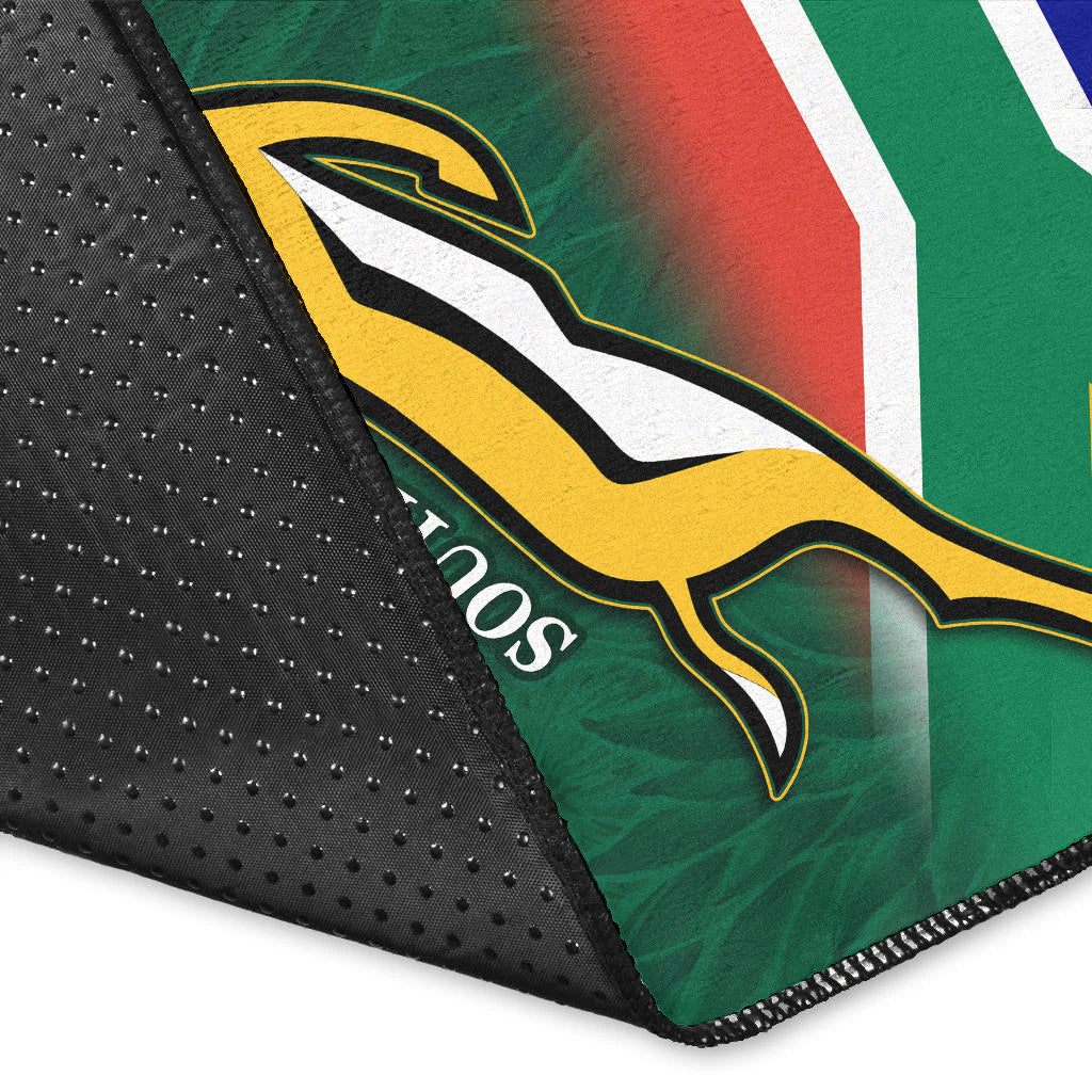 South Africa Rugby Area Rug Springboks Champion Bokke African Pattern Go Bokke - Vibe Hoodie Shop