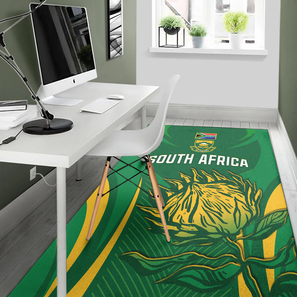 South Africa Cricket Area Rug Proteas Champion - Vibe Hoodie Shop