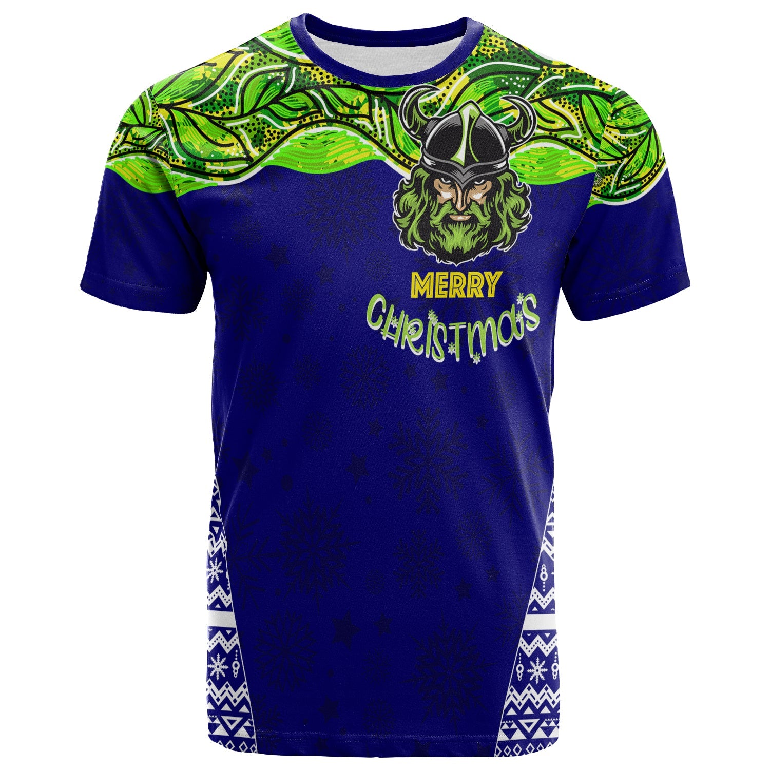 Aboriginal Christmas T shirt The Green Machine - Vibe Hoodie Shop