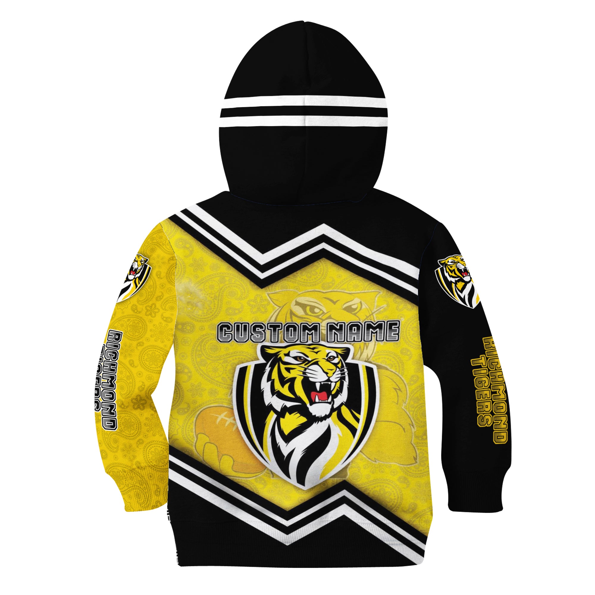 Personalized Custom 3d KID Hoodie Richmond Football Club AFL Mascot RLT7 - Vibe Hoodie Shop