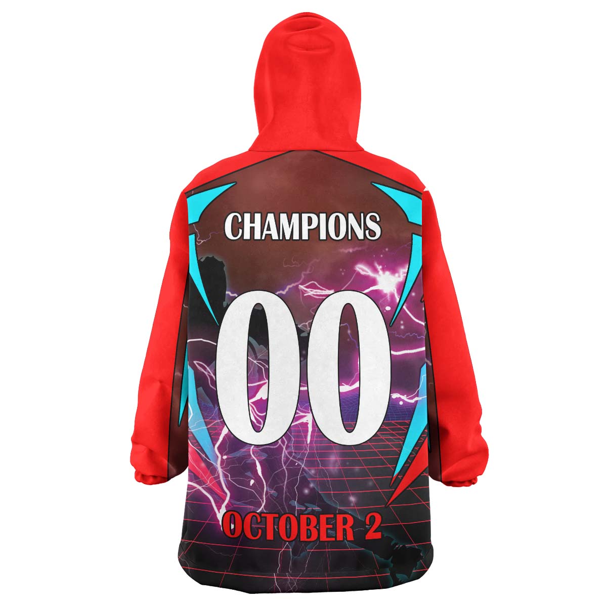 St-George Rugby Snug Hoodie - Custom Final Series Champions Dragons Rugby League Player And Number Wearable Blanket Hoodie - Vibe Hoodie Shop