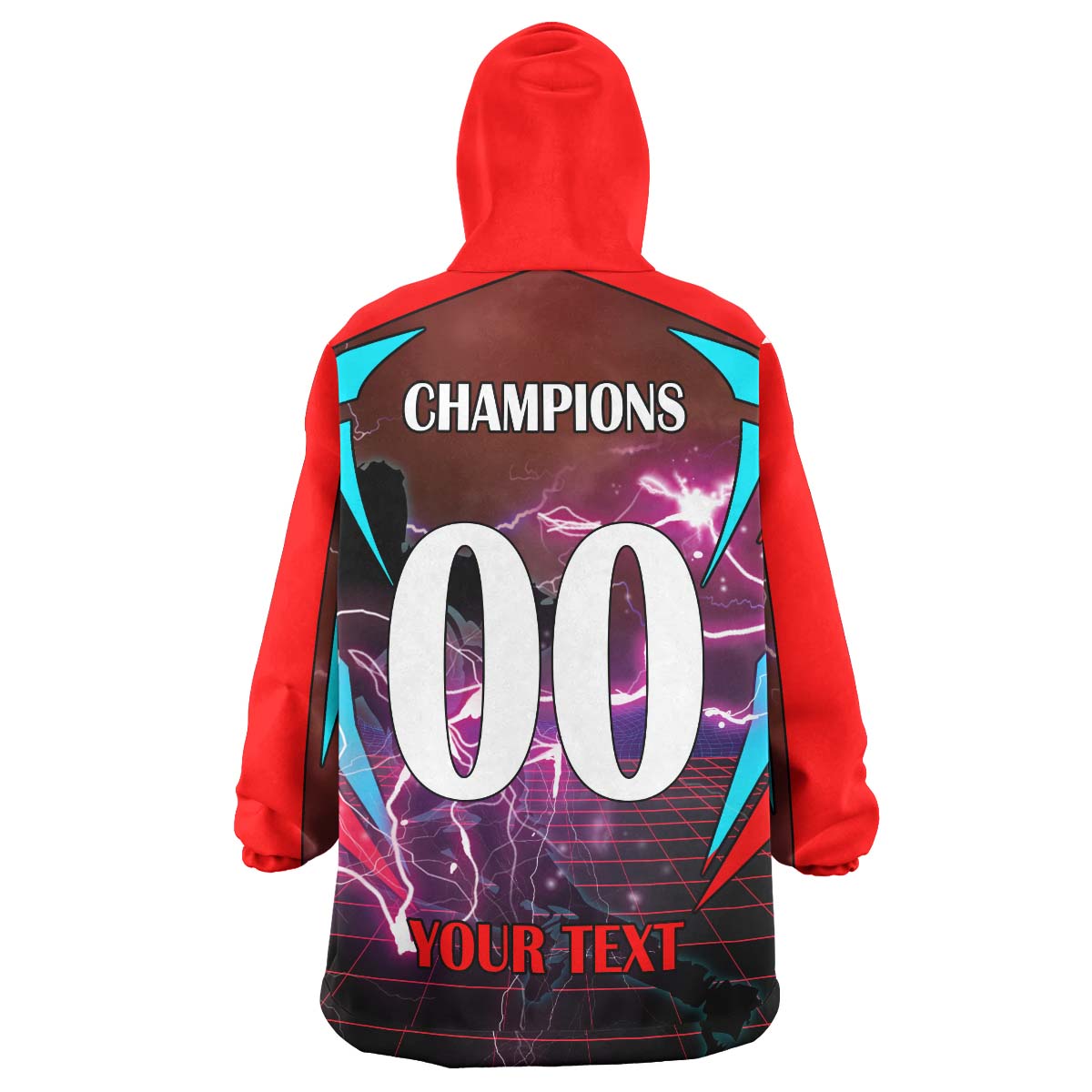 St-George Rugby Snug Hoodie - Custom Final Series Champions Dragons Rugby League Player And Number Wearable Blanket Hoodie - Vibe Hoodie Shop