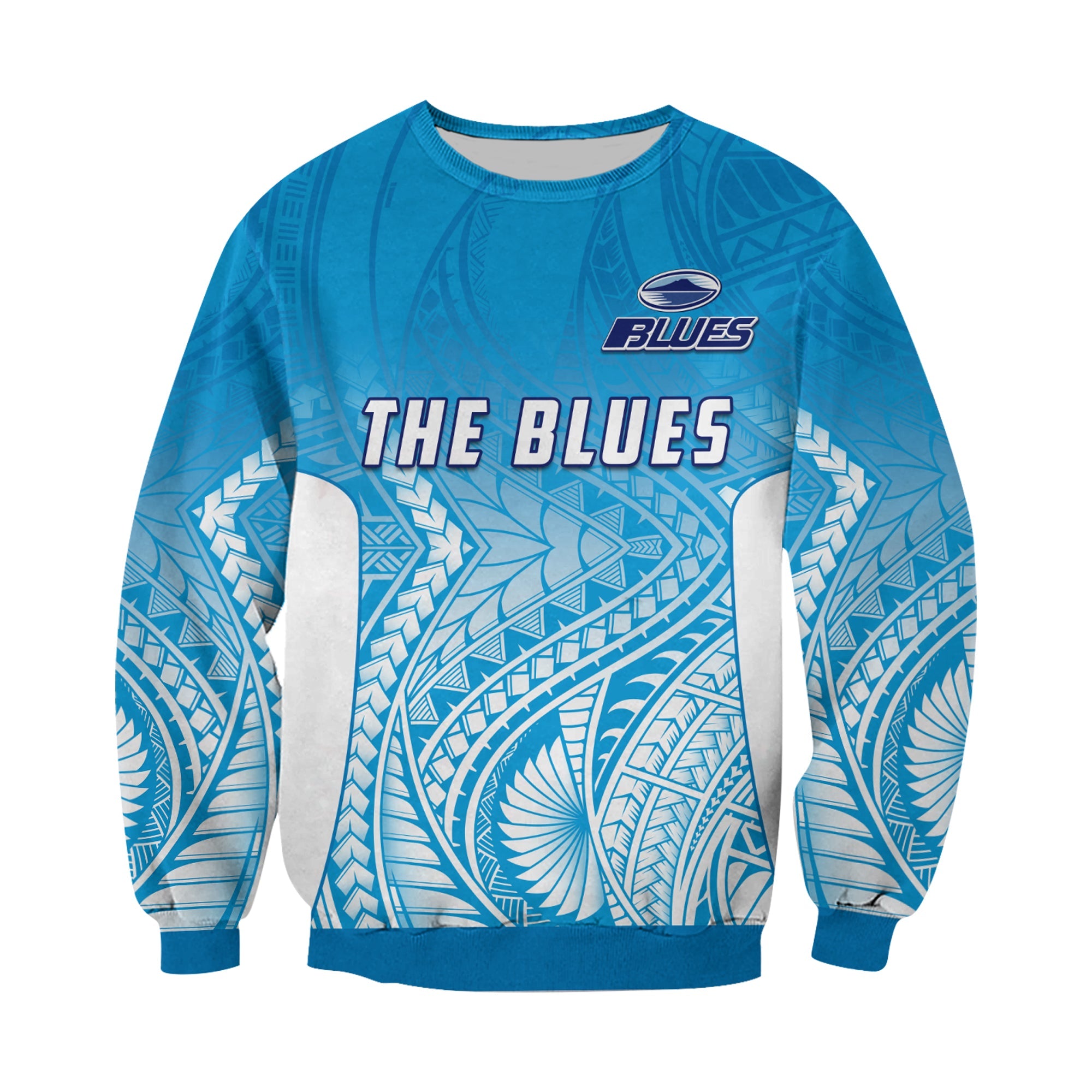 (Custom Text and Number) Blues Sweatshirt Super Rugby New Zealand - Vibe Hoodie Shop