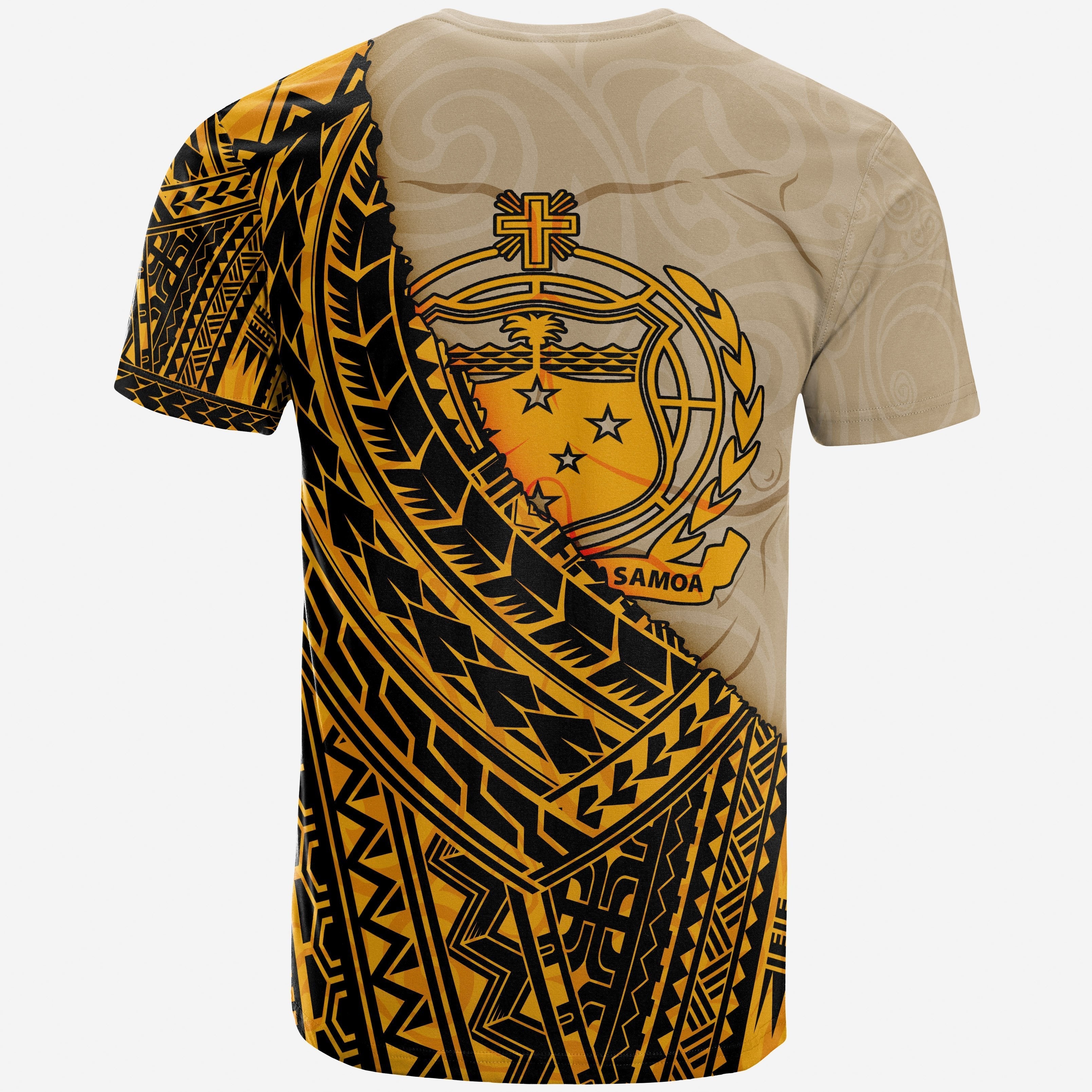 Vibe Hoodie Samoa T shirt - Polynesian Wild Style - Vibe Hoodie Shop