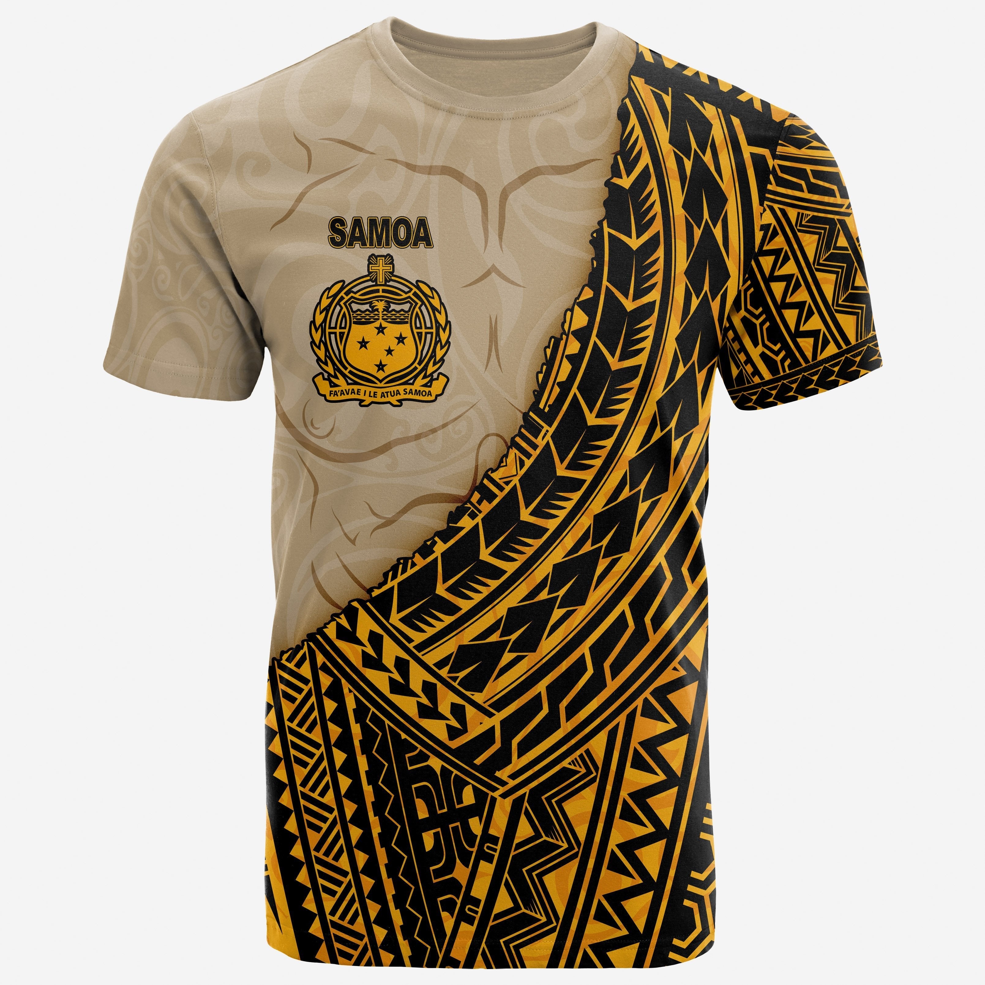 Vibe Hoodie Samoa T shirt - Polynesian Wild Style - Vibe Hoodie Shop