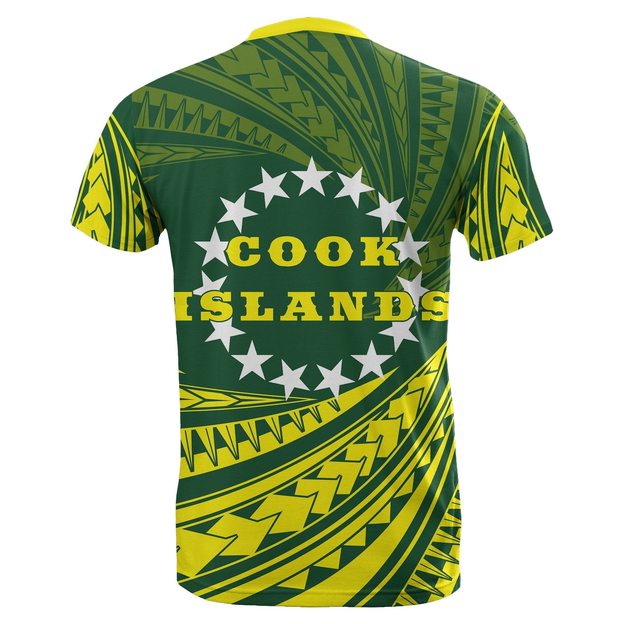 Cook Islands Polynesian T shirt - Tornado Style - Vibe Hoodie Shop