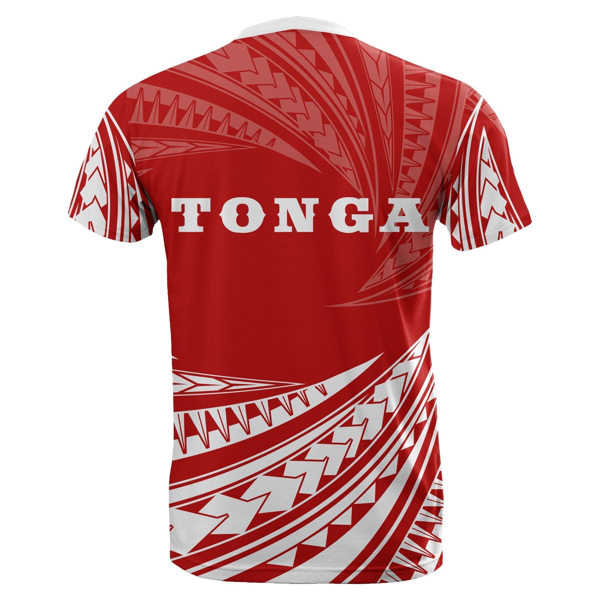 Tonga Polynesian T shirt - Tornado Style - Vibe Hoodie Shop