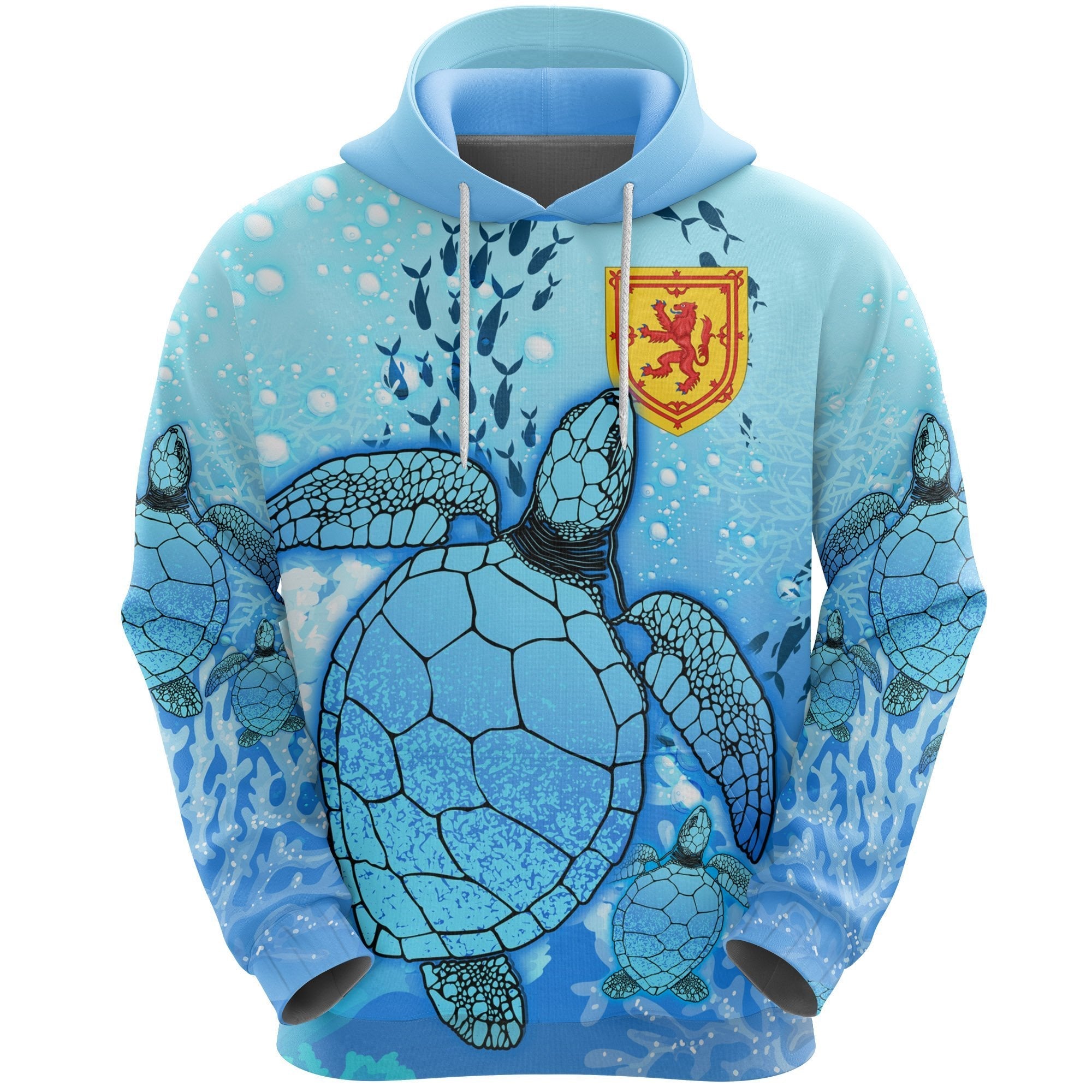 Scotland Hoodie Ocean Life (Women's/Men's) - Vibe Hoodie Shop