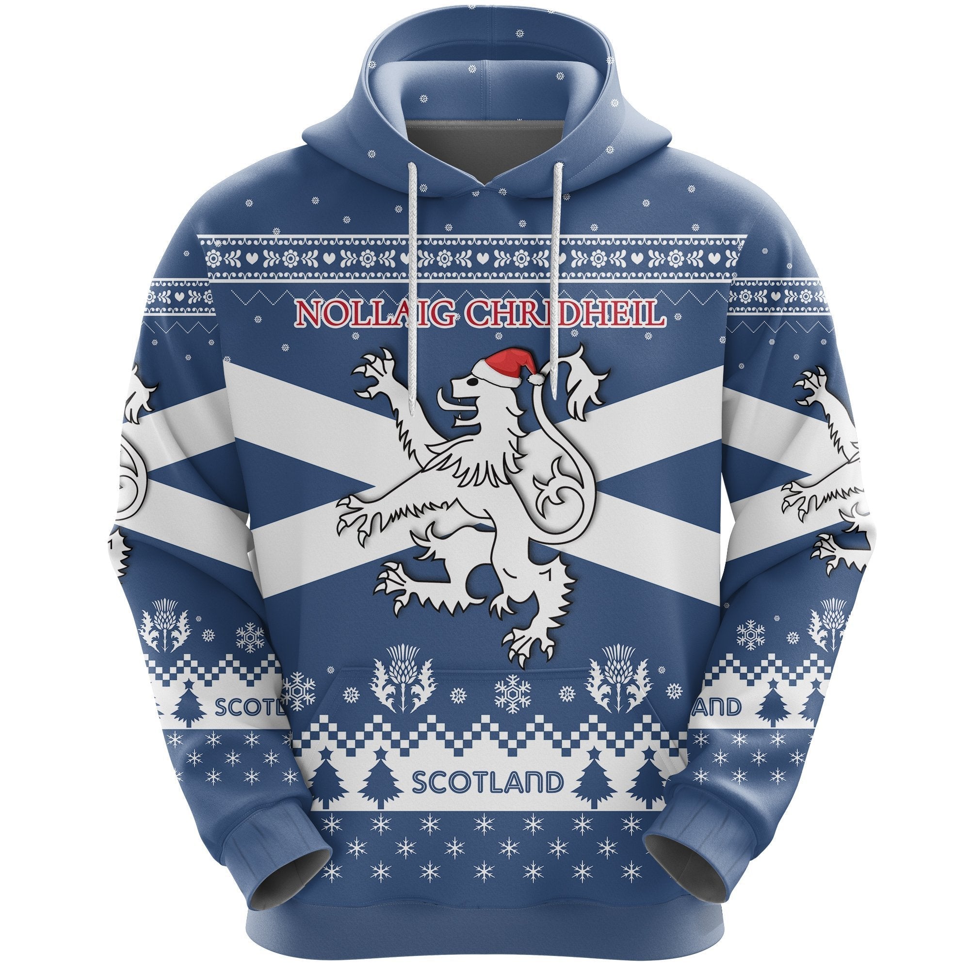 Scotland Christmas Hoodie - Vibe Hoodie Shop