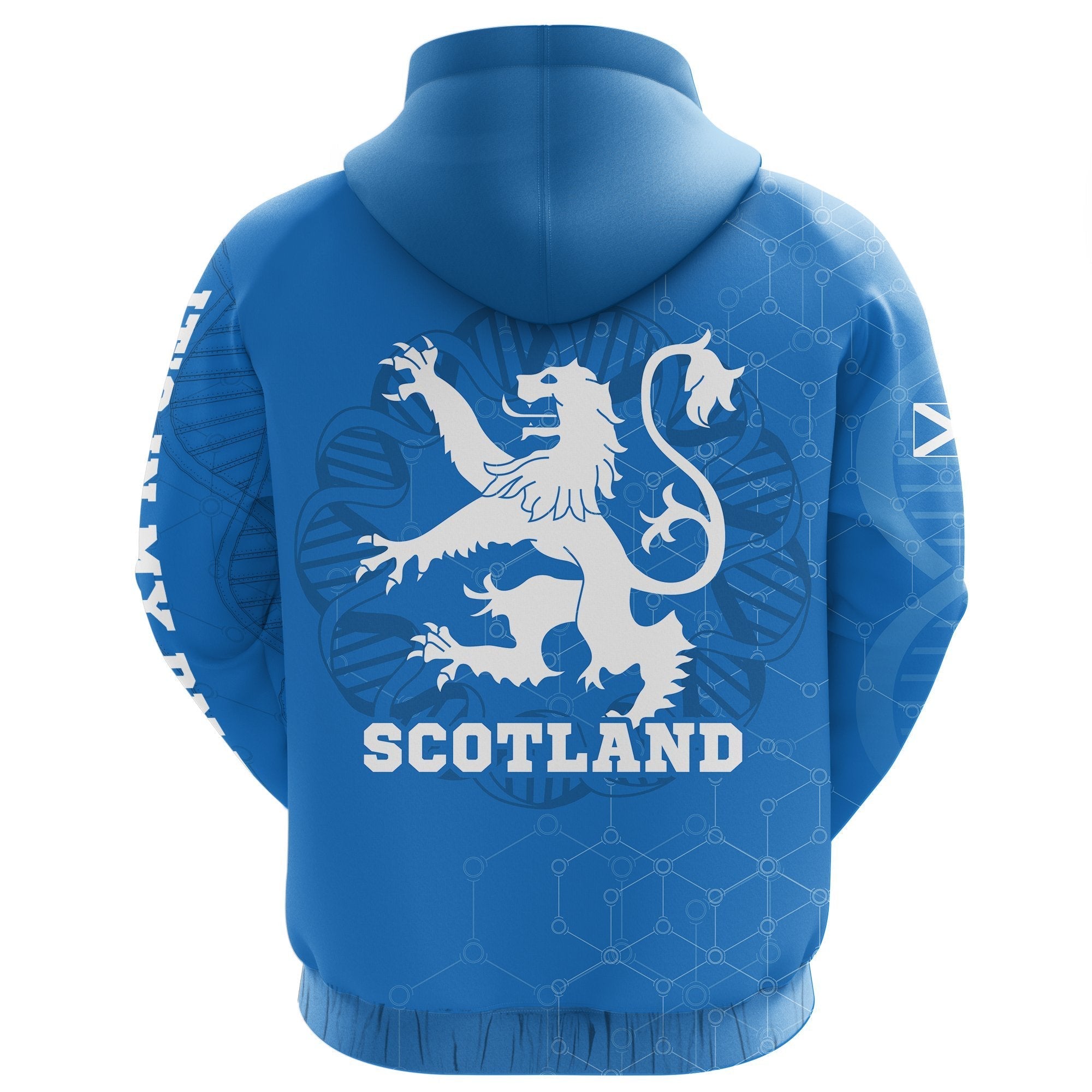 Scotland Dna Hoodie - Scottish Lion - Vibe Hoodie Shop