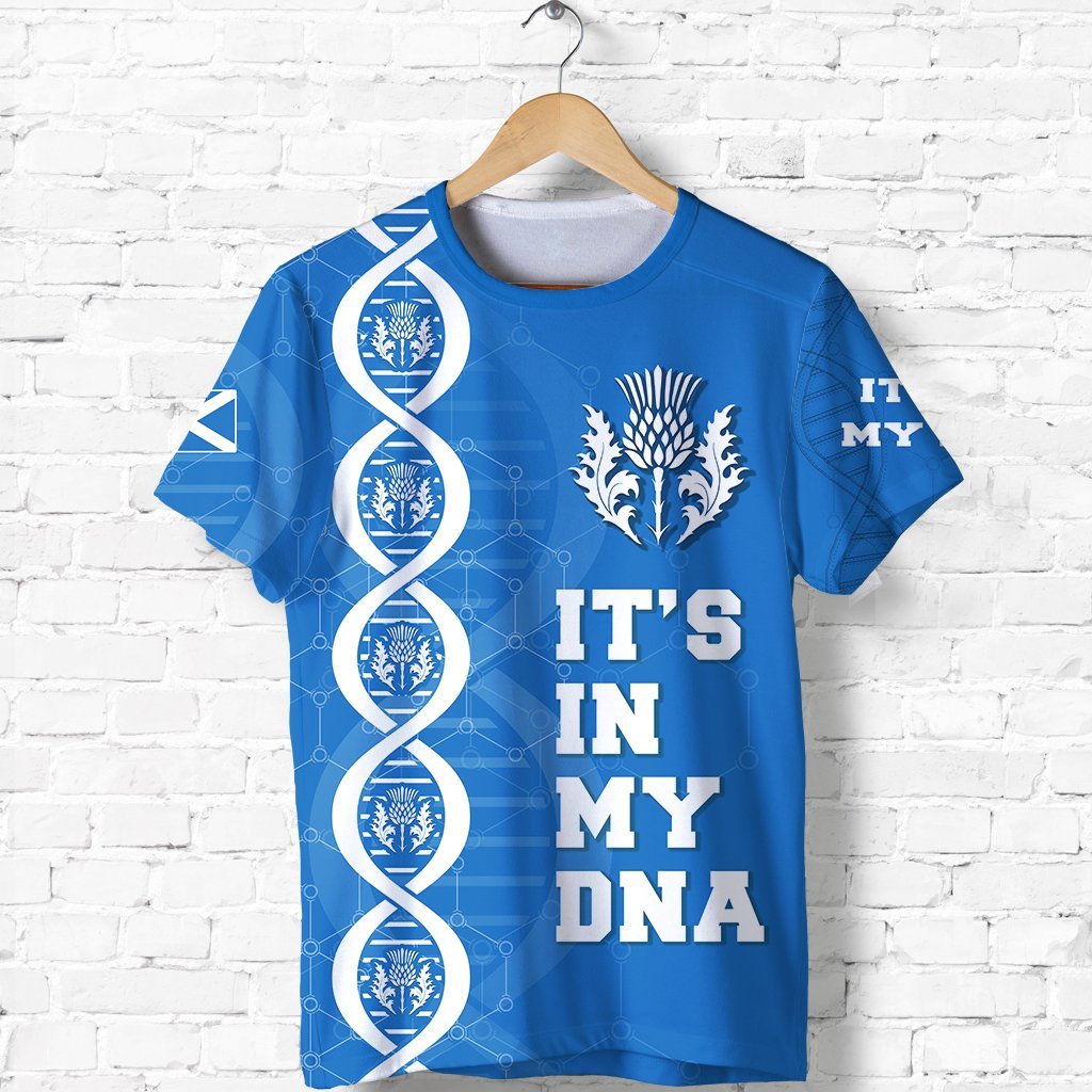 Scotland DNA T shirt - Scottish Lion - Vibe Hoodie Shop