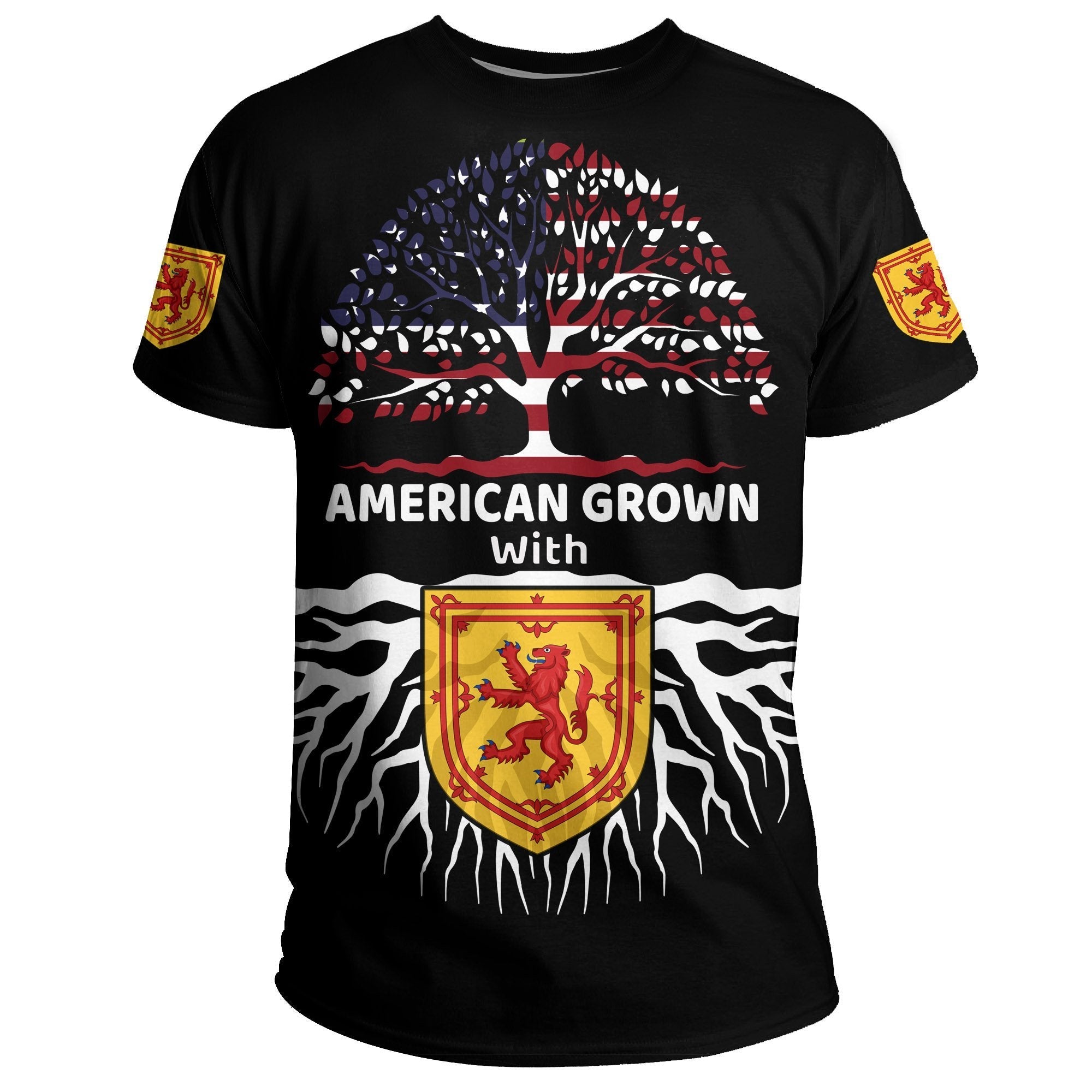 Scotland T shirt - American Roots - Vibe Hoodie Shop