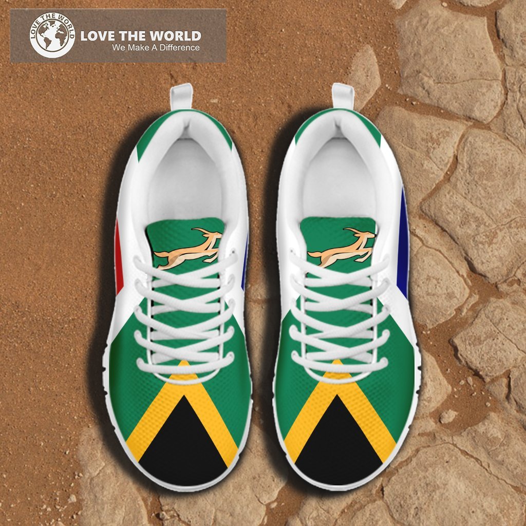 (Custom) South Africa Takkies Flag Springboks Personal Signature - Vibe Hoodie Shop