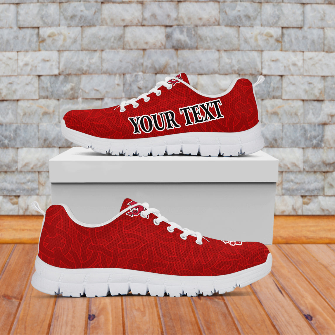 (Custom Personalised) Wales Football 2022 Sneakers Come On CYMRU The Red Wall - Vibe Hoodie Shop