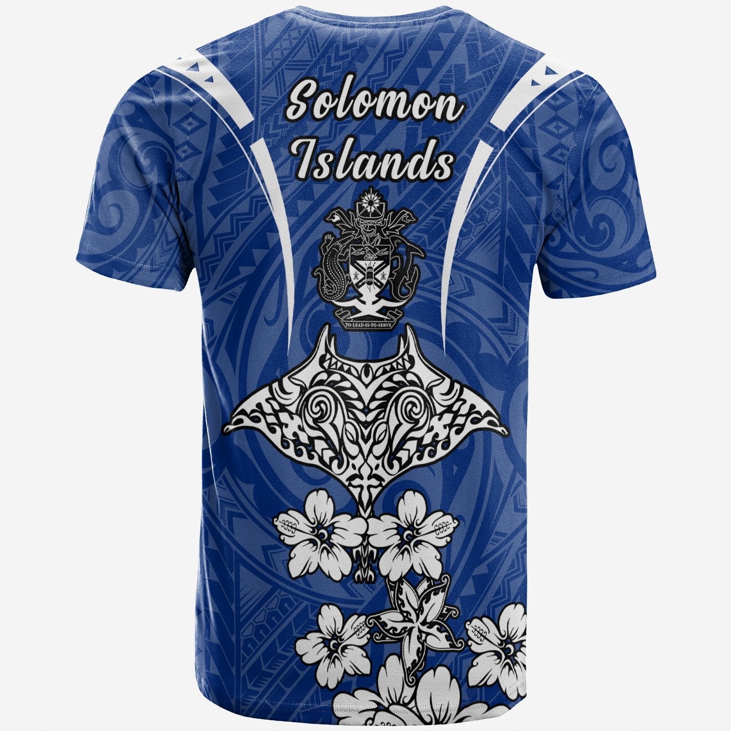 Solomon Islands T shirt - Ray Hibiscus - Vibe Hoodie Shop