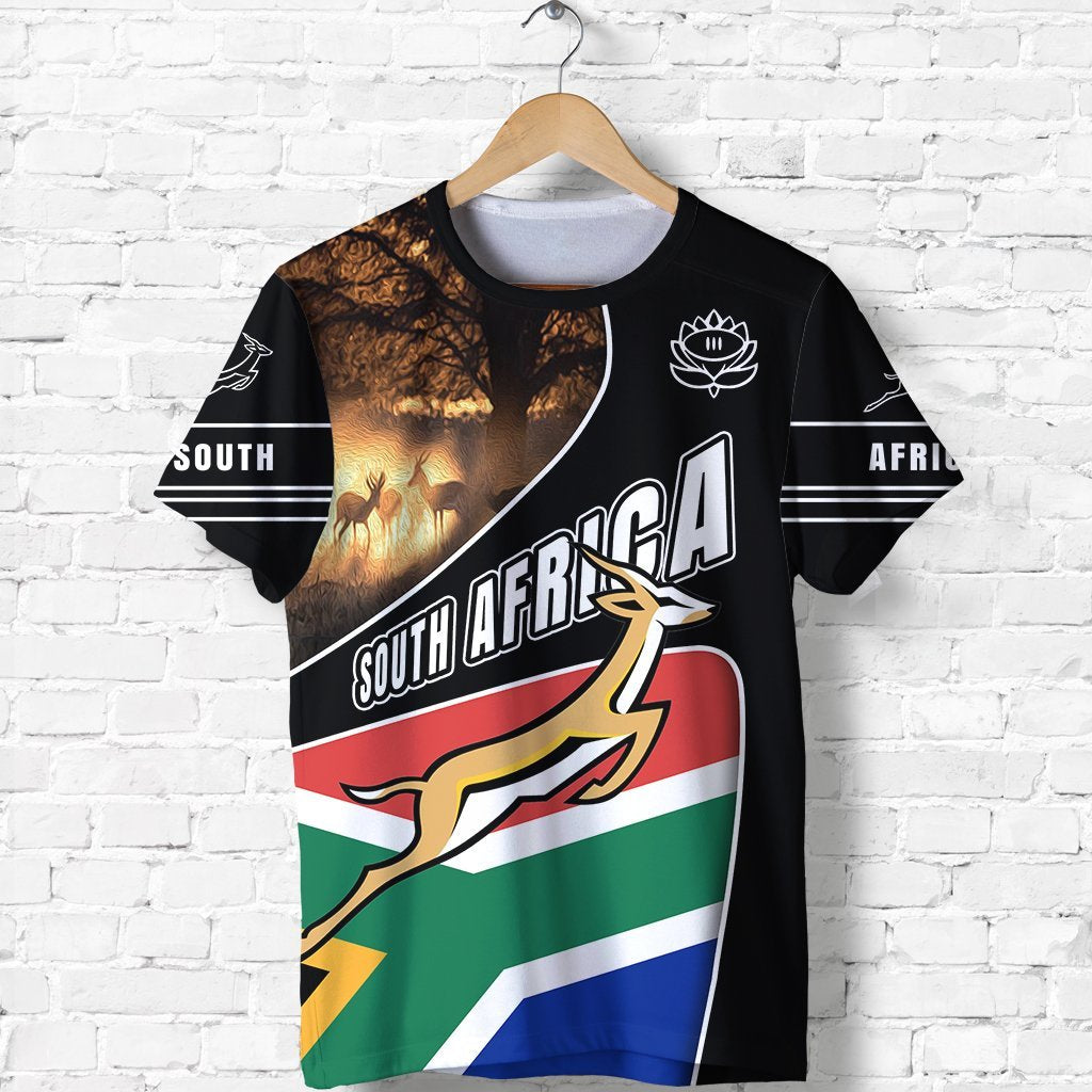 South Africa Springboks T shirt, Heart and Soul Shirt - Vibe Hoodie Shop