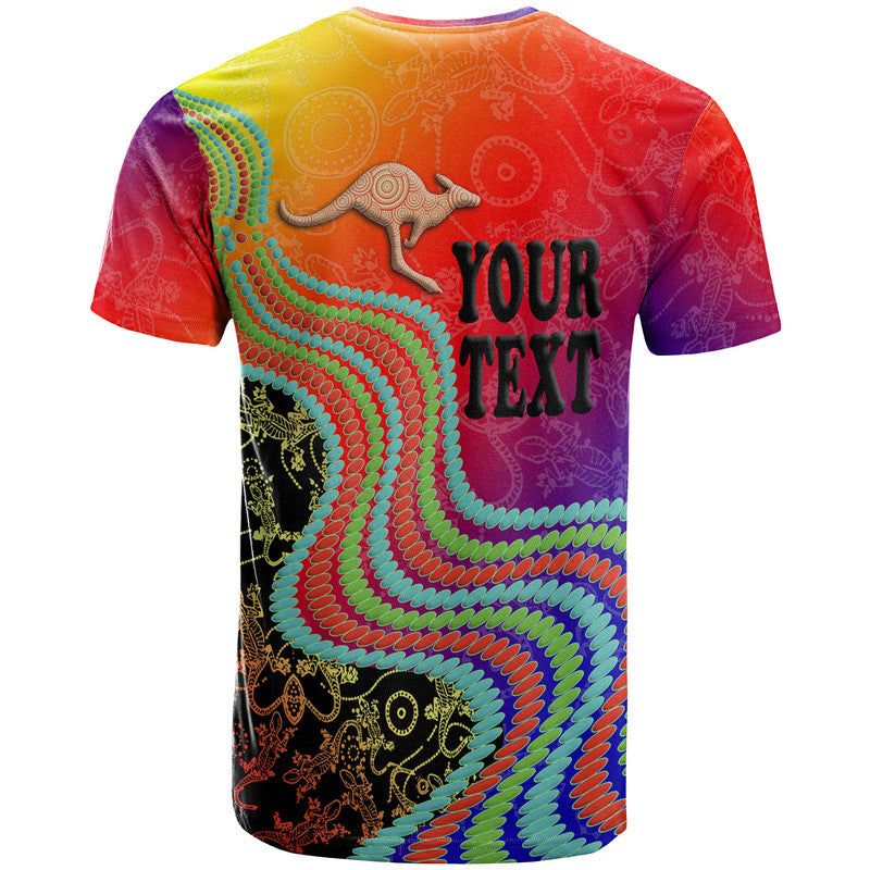 (Custom Personalised) Australian NAIDOC Week 2022 T shirt Indigenous Style LT9 - Vibe Hoodie Shop