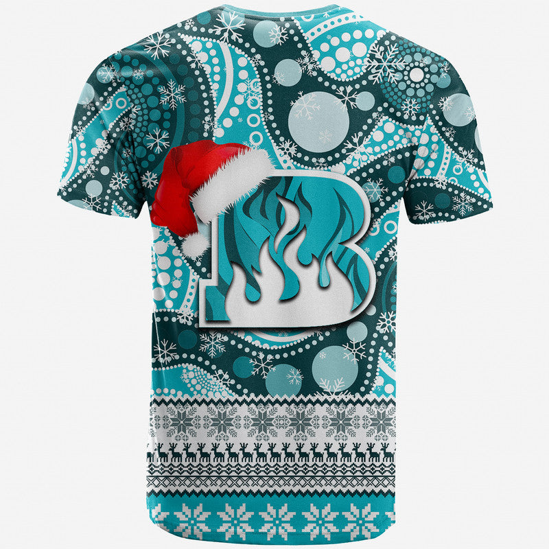 Brisbane Heat Christmas Mix Aboriginal T Shirt - Vibe Hoodie Shop