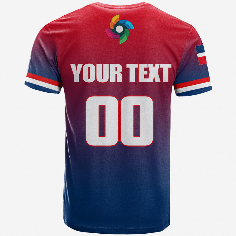 (Custom Personalised And Number) Baseball 2023 Dominicana T Shirt - Vibe Hoodie Shop