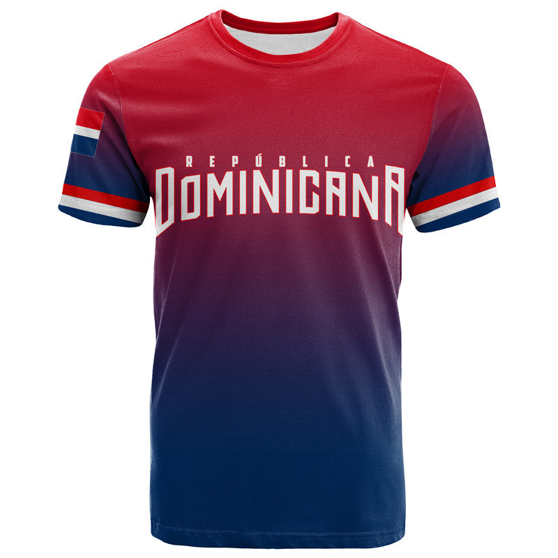 (Custom Personalised And Number) Baseball 2023 Dominicana T Shirt - Vibe Hoodie Shop