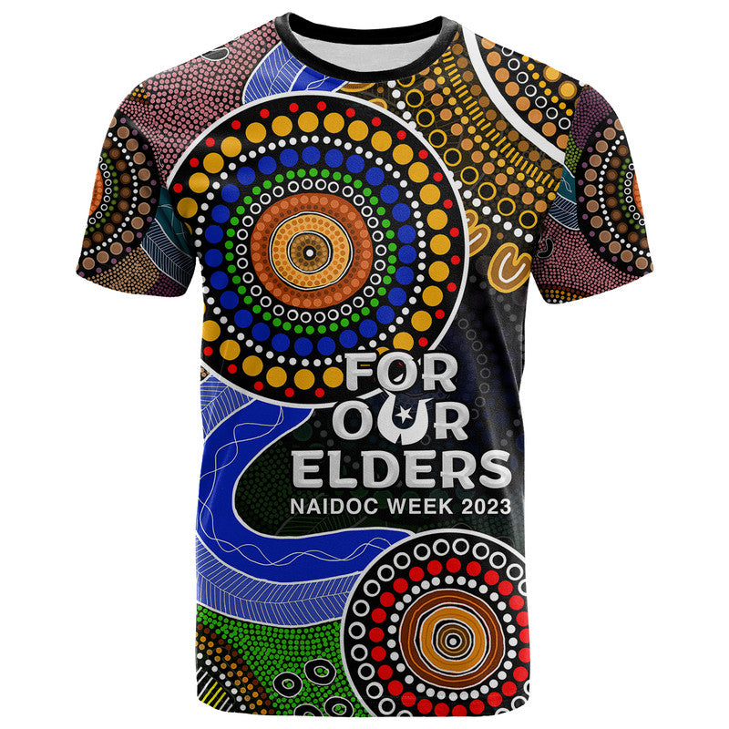 (Custom Personalised) NAIDOC Week 2023- T Shirt Aboriginal - Vibe Hoodie Shop