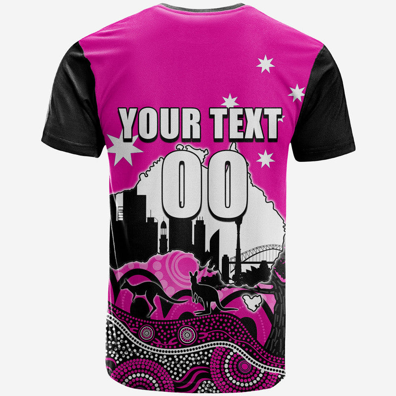 (Custom Personalised And Number) Happy Australia Day- Sydney Sixers T Shirt - Vibe Hoodie Shop