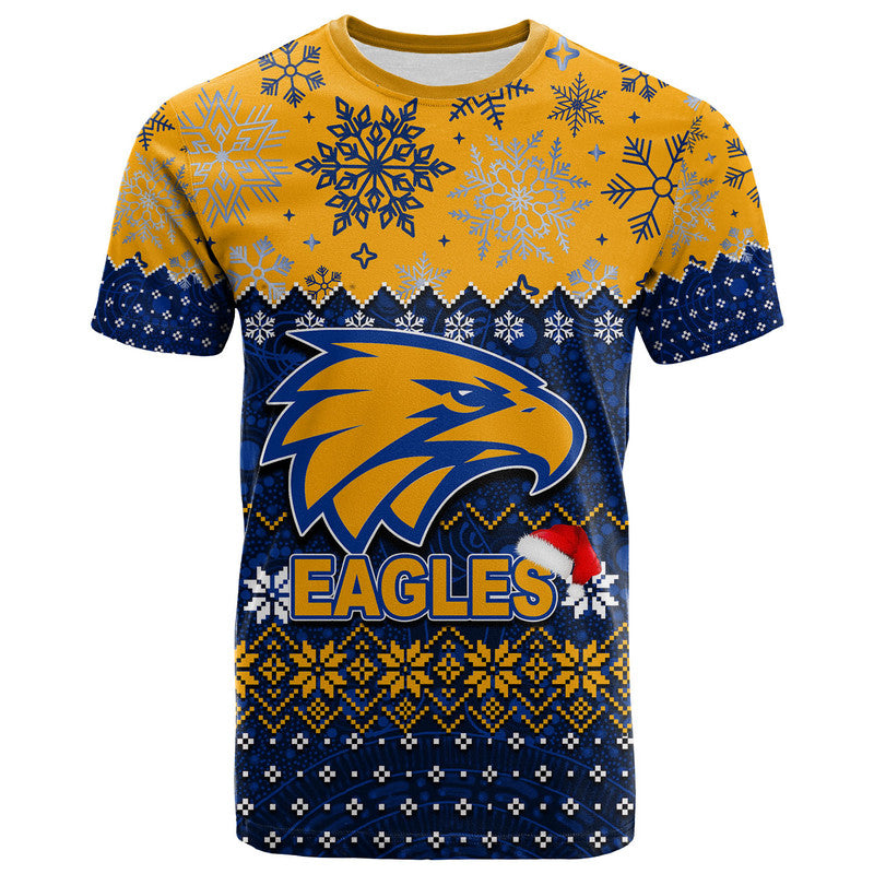 West Coast Eagles T Shirt Christmas 2022 - Vibe Hoodie Shop
