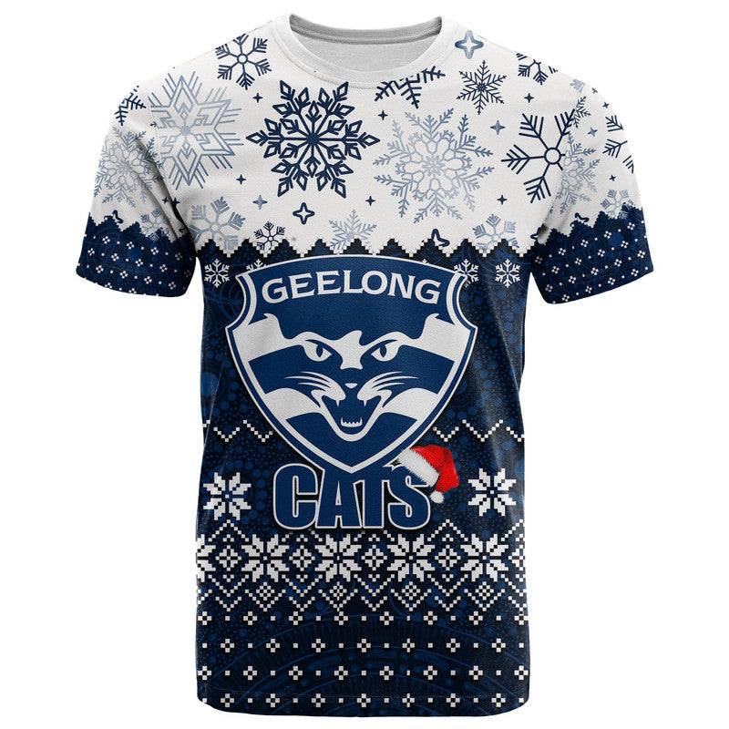 Geelong Cats T Shirt Christmas 2022 - Vibe Hoodie Shop