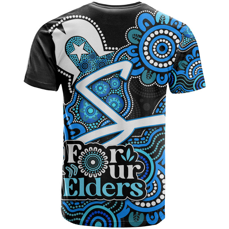 Adelaide Strikers Cricket T Shirt NAIDOC Torres Strait For Our Elders LT9 - Vibe Hoodie Shop