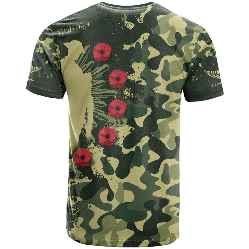 Australia ANZAC Mix Camouflage T Shirt LT9 - Vibe Hoodie Shop