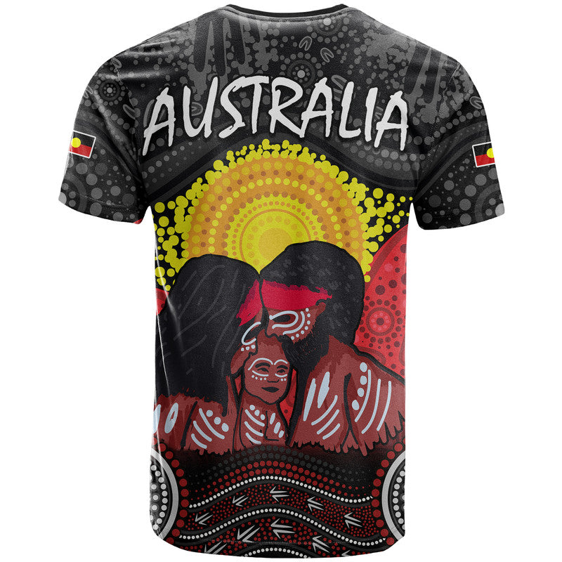 Australia Indigenous Aboriginal Family T Shirt LT9 - Vibe Hoodie Shop