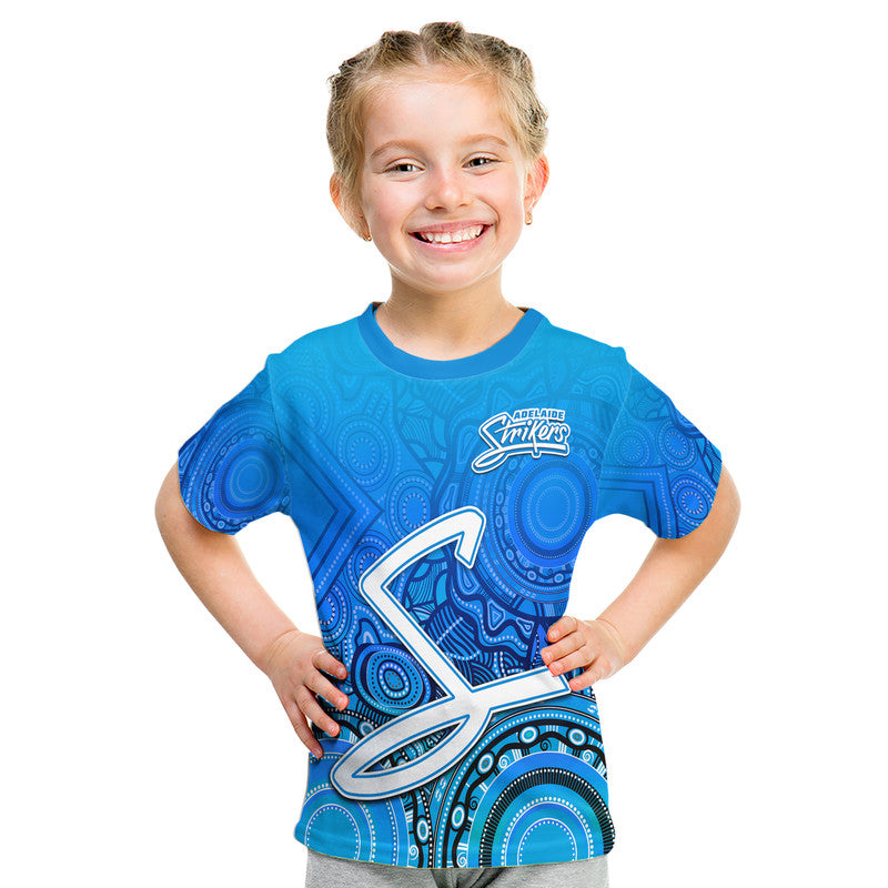 (Custom Personalised) Adelaide Strikers Indigenous Aboriginal Arts T Shirt LT9 - Vibe Hoodie Shop
