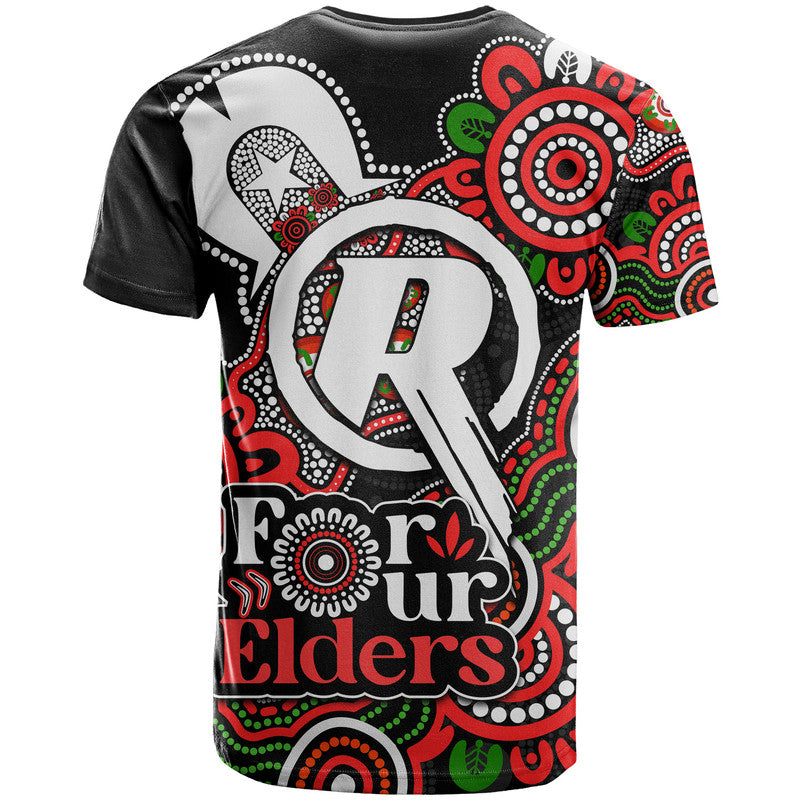 Melbourne Renegades Cricket T Shirt NAIDOC Torres Strait For Our Elders LT9 - Vibe Hoodie Shop