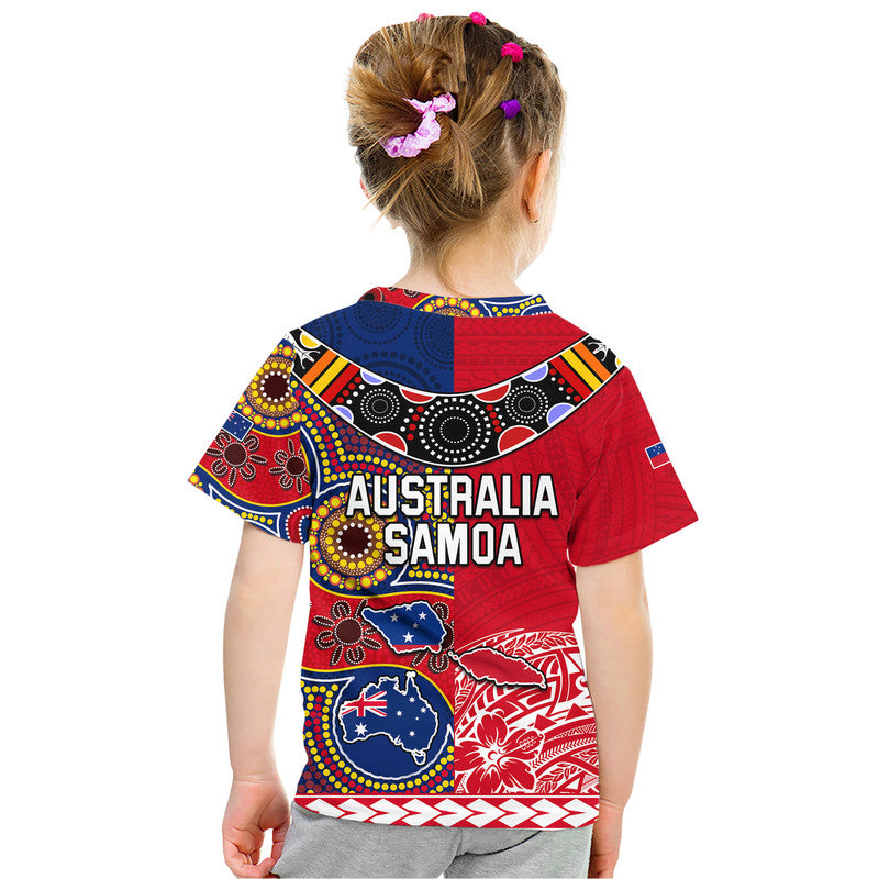Australia Aboriginal and Samoa Polynesian T Shirt Boomerang LT9 - Vibe Hoodie Shop