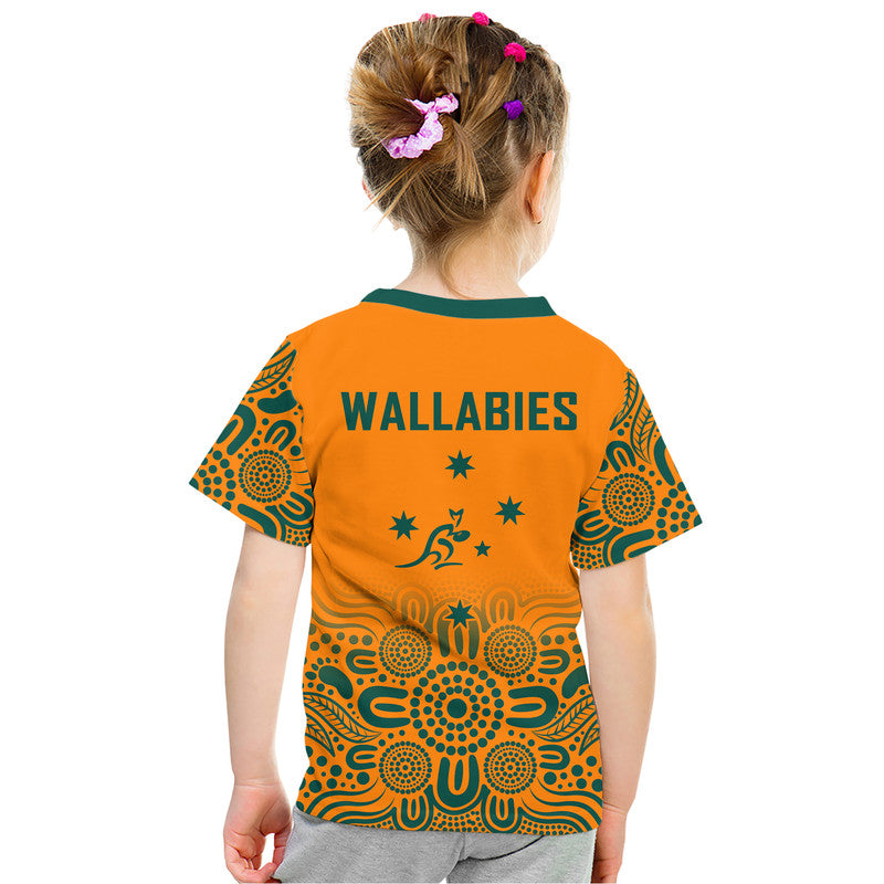 Australia Rugby Wallabies Kangraroos Kid T Shirt - Vibe Hoodie Shop