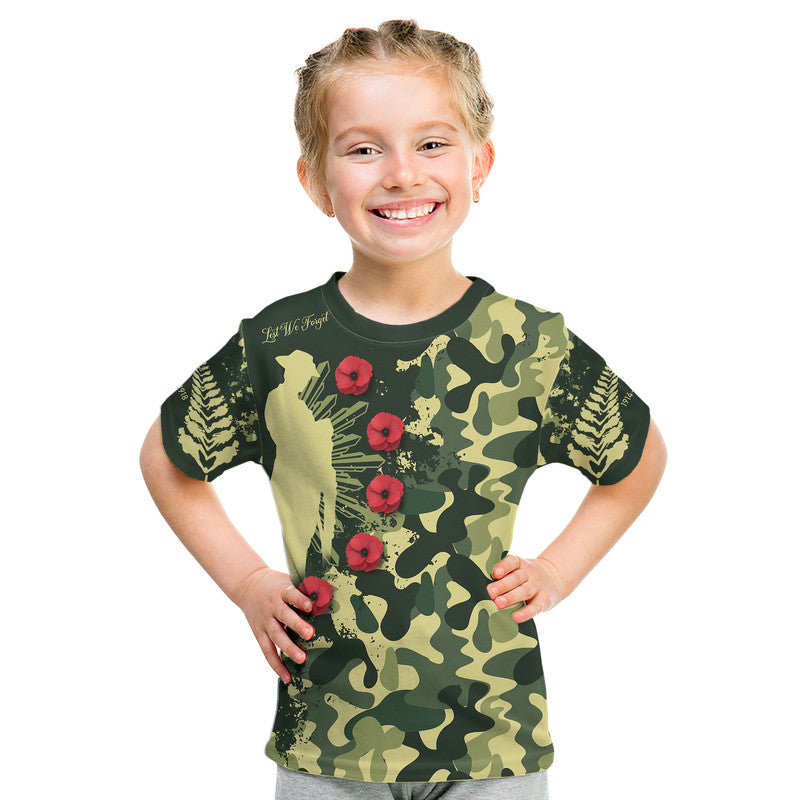 (Custom Personalised) Australia ANZAC Mix Camouflage T Shirt LT9 - Vibe Hoodie Shop