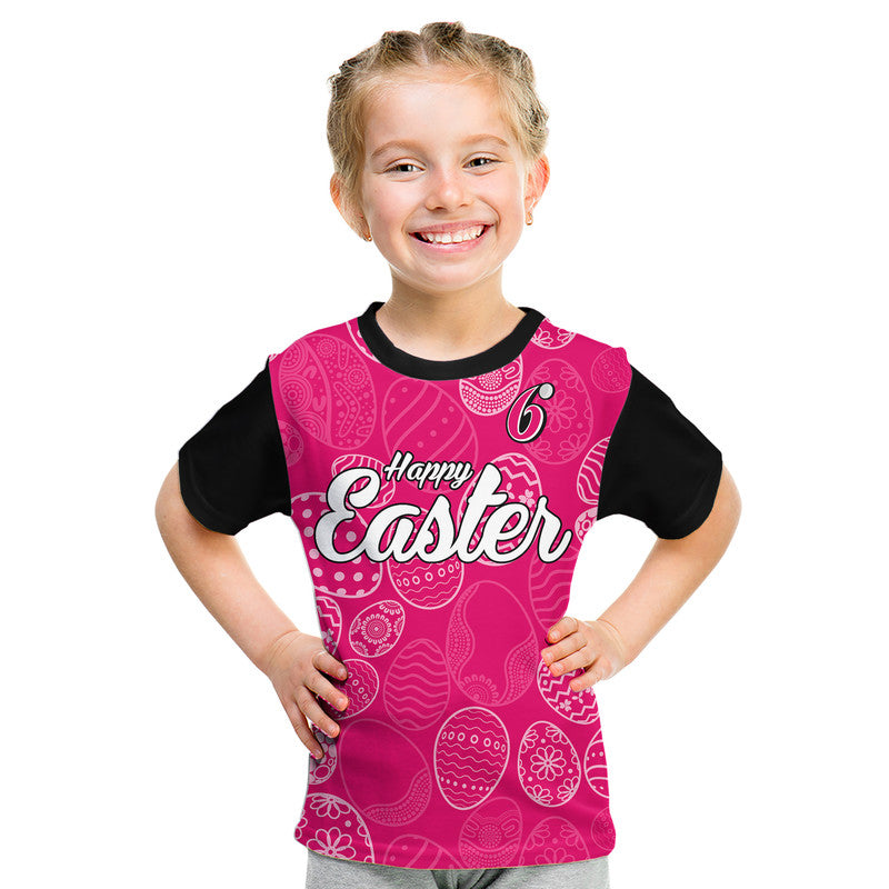 (Custom Personalised) Sydney Sixers Cricket Happy Easter Day Kid T Shirt Simple Style - Vibe Hoodie Shop