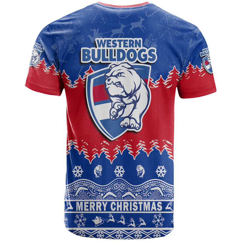 Bulldogs Unique Winter Season T Shirt Dogs Merry Christmas LT9 - Vibe Hoodie Shop